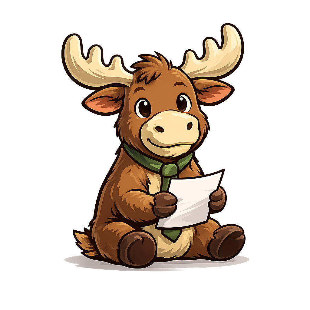 Larry the Payroll Moose
